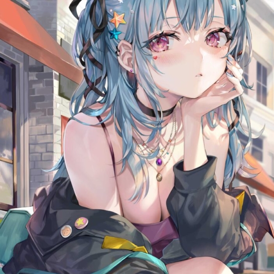 ももこの絵画作品　タイトルは、Moment